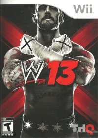 WWE '13 Wii  box art